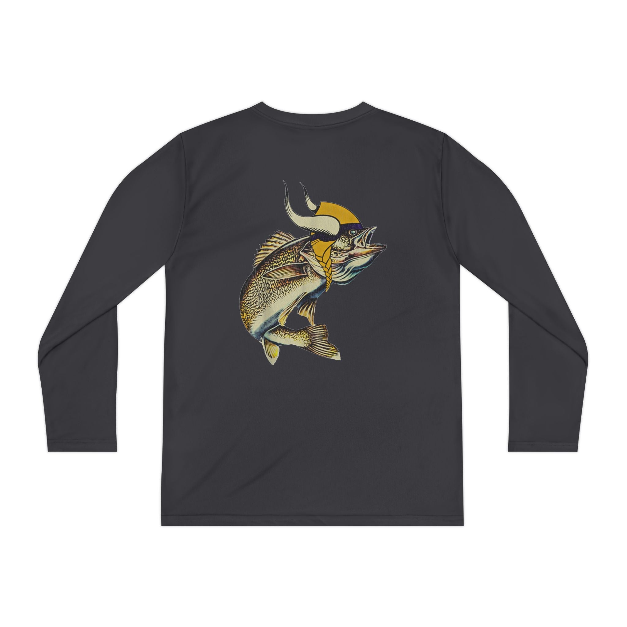 Viking Walleye Youth Performance Long Sleeve Shirt