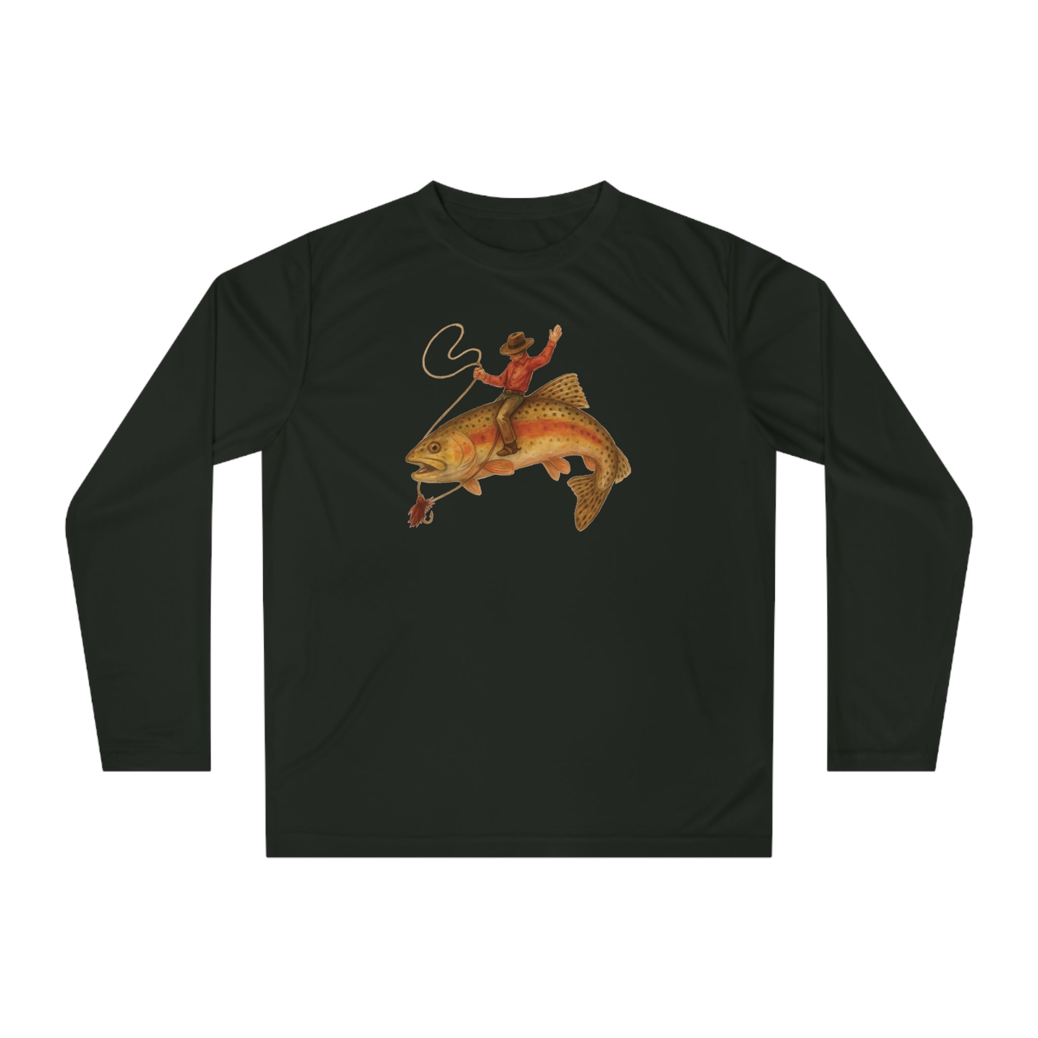 Cowboy Fishing Performance Long Sleeve Shirt