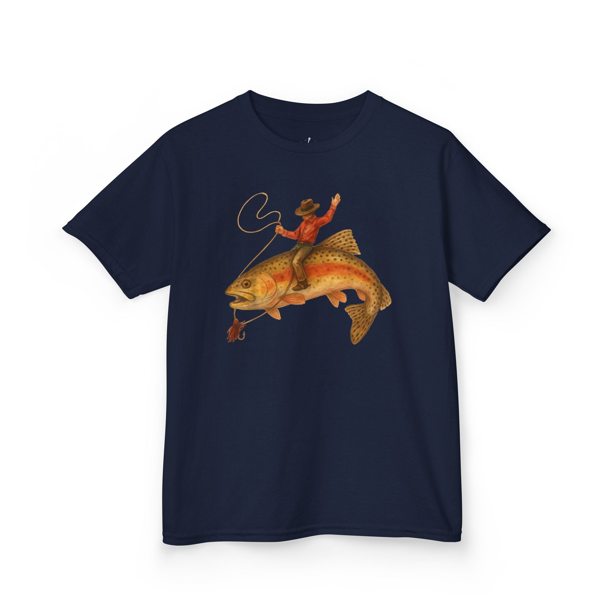 Cowboy Fishing Youth T-shirt