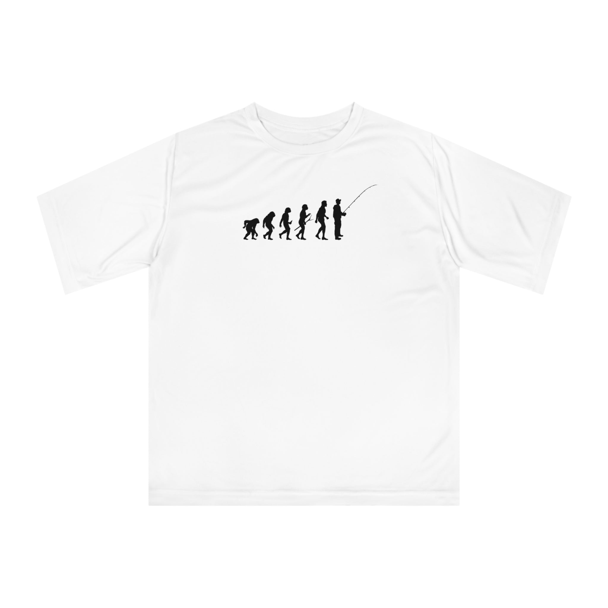 Human Evolution Performance T-shirt