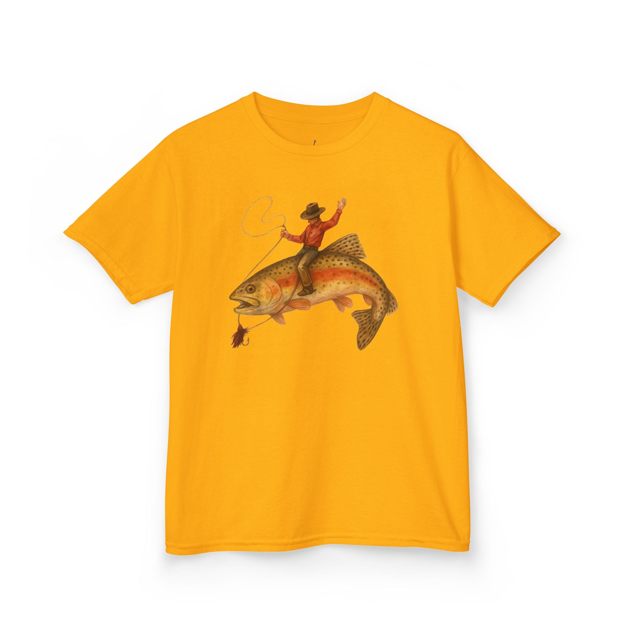 Cowboy Fishing Youth T-shirt