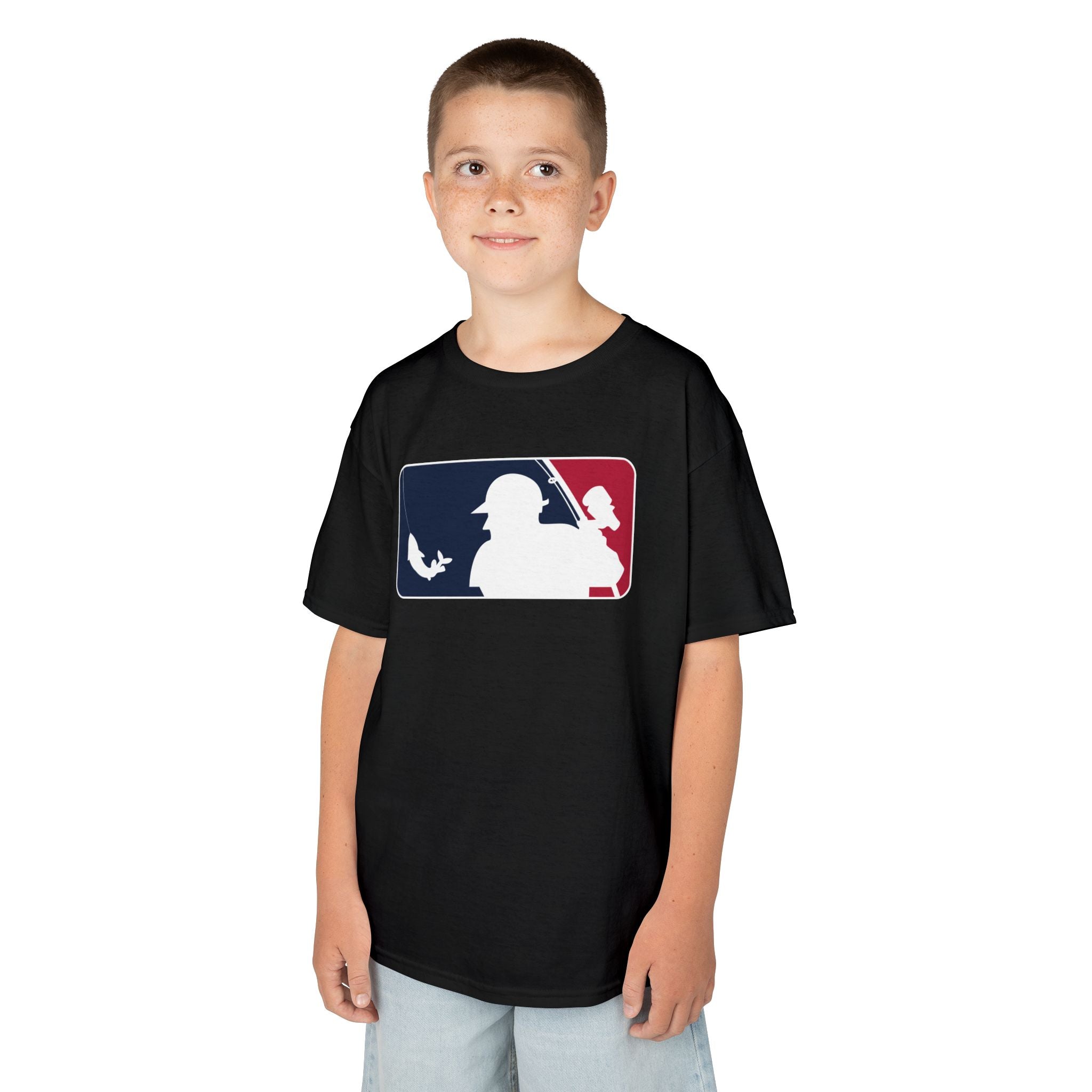Baseball Fishing Youth T-shirt
