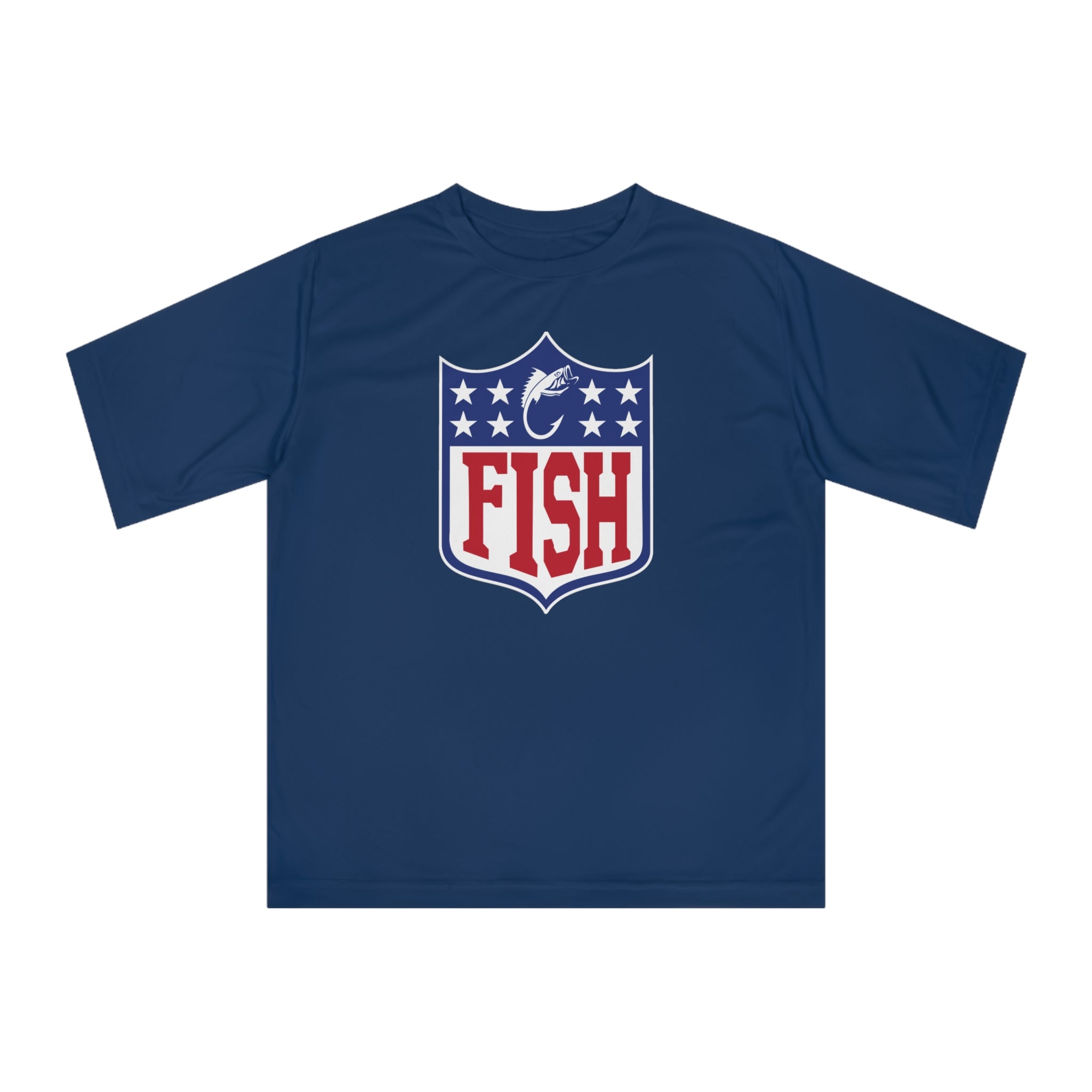 Football Fishing Performance T-shirt