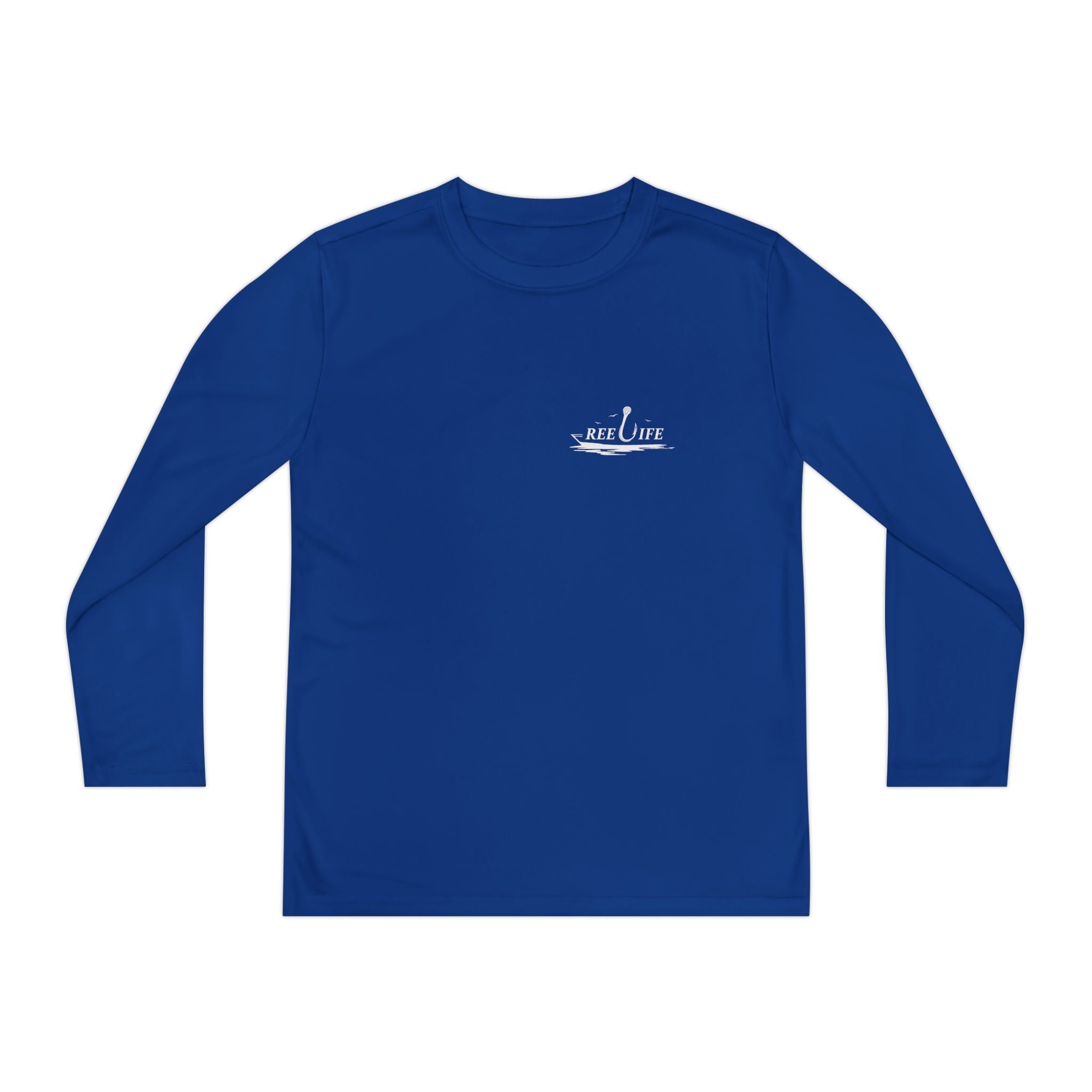Bigfoot Fishing Youth Performance Long Sleeve Shirt