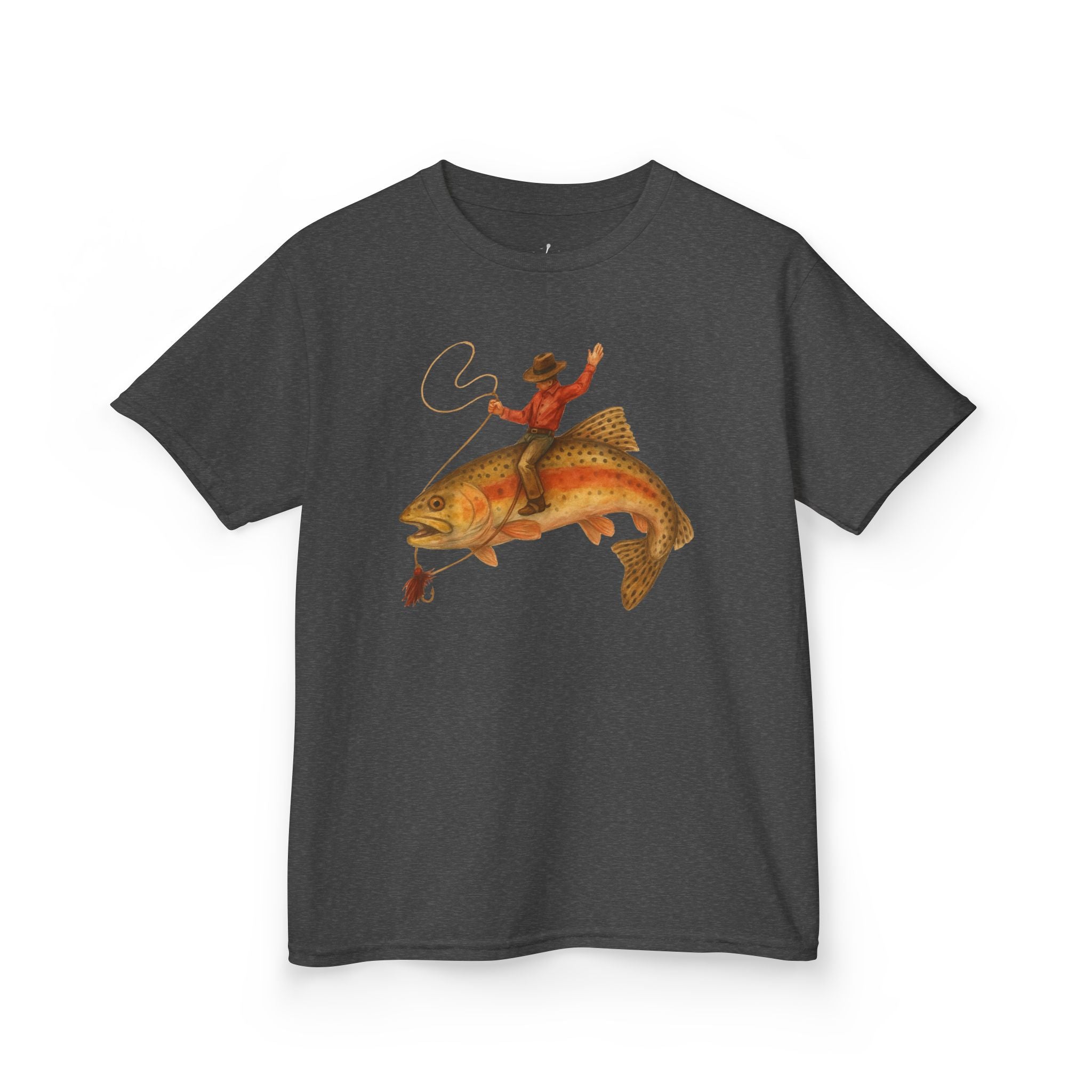 Cowboy Fishing Youth T-shirt