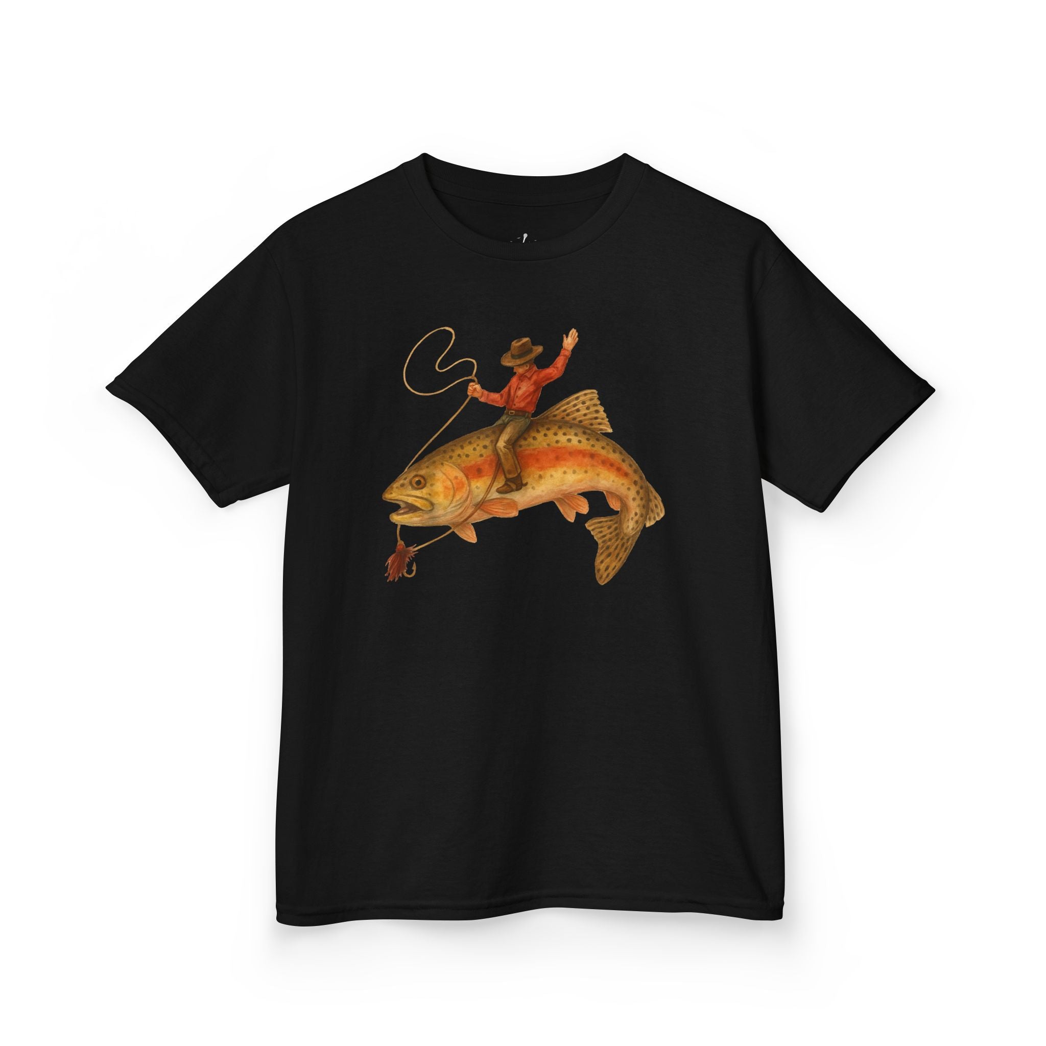 Cowboy Fishing Youth T-shirt