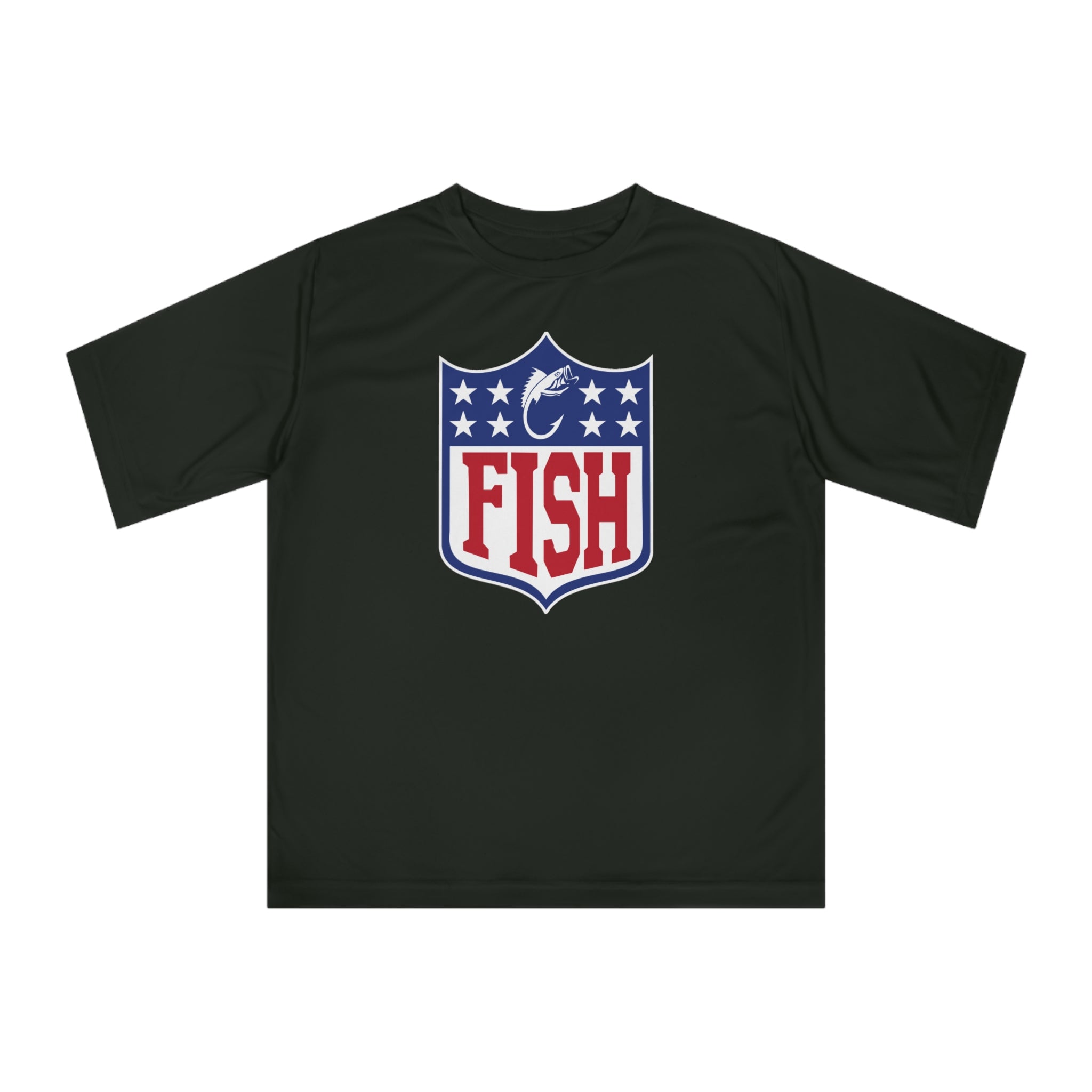 Football Fishing Performance T-shirt
