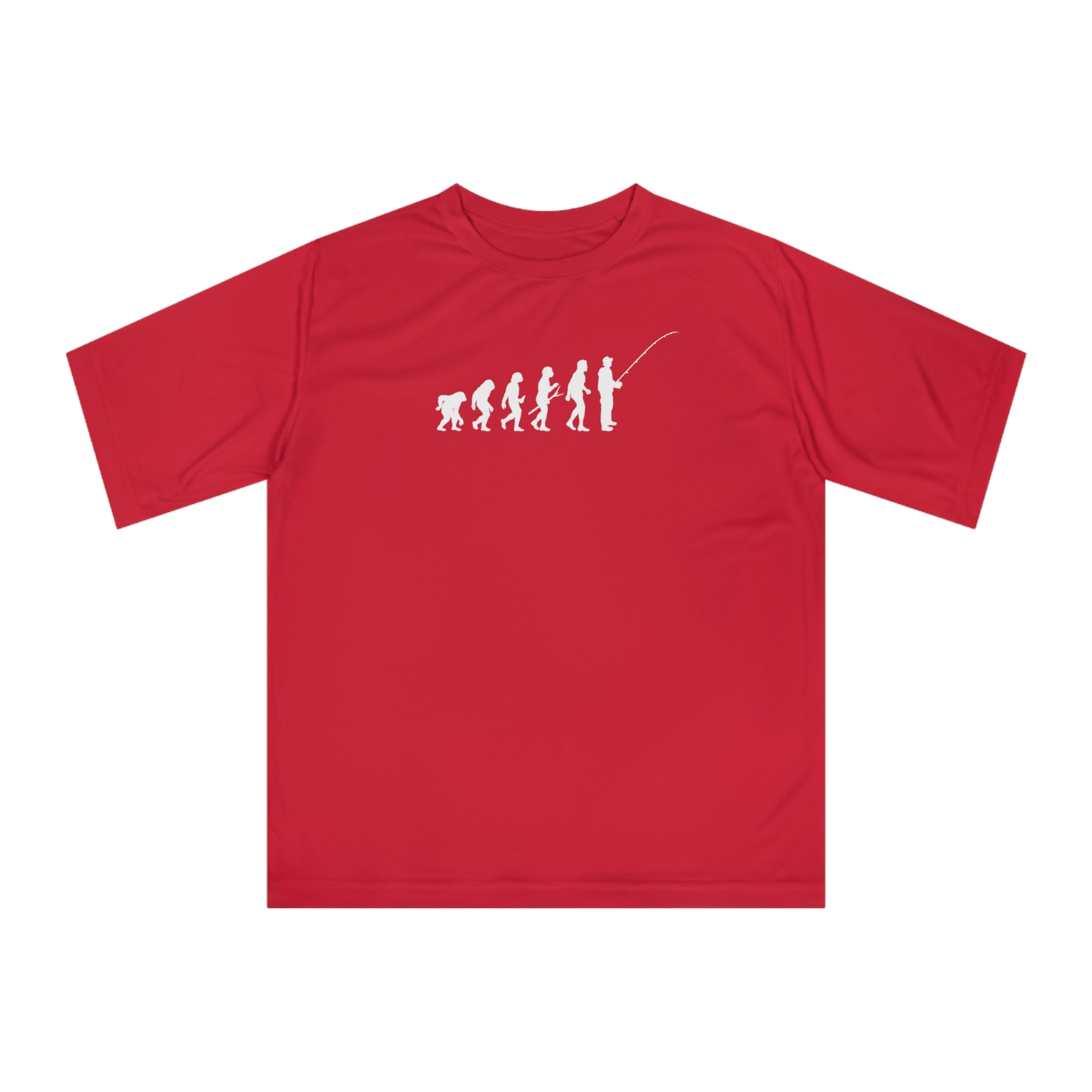 Human Evolution Performance T-shirt
