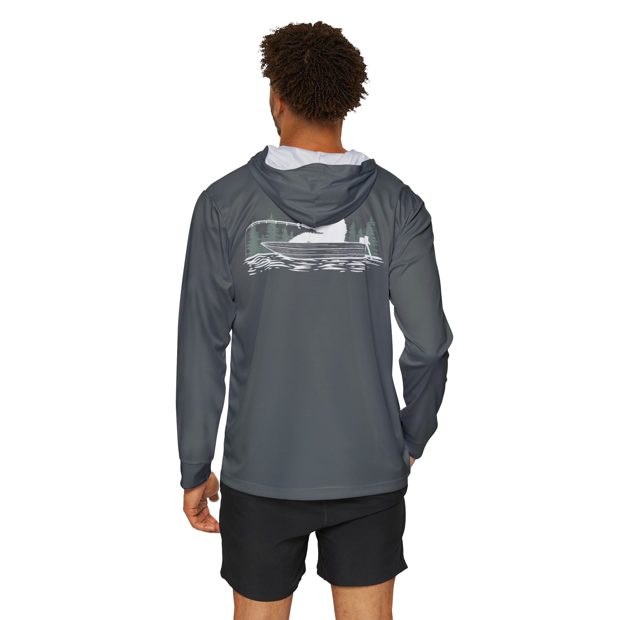 Bigfoot Fishing Men's Performance Hoodie