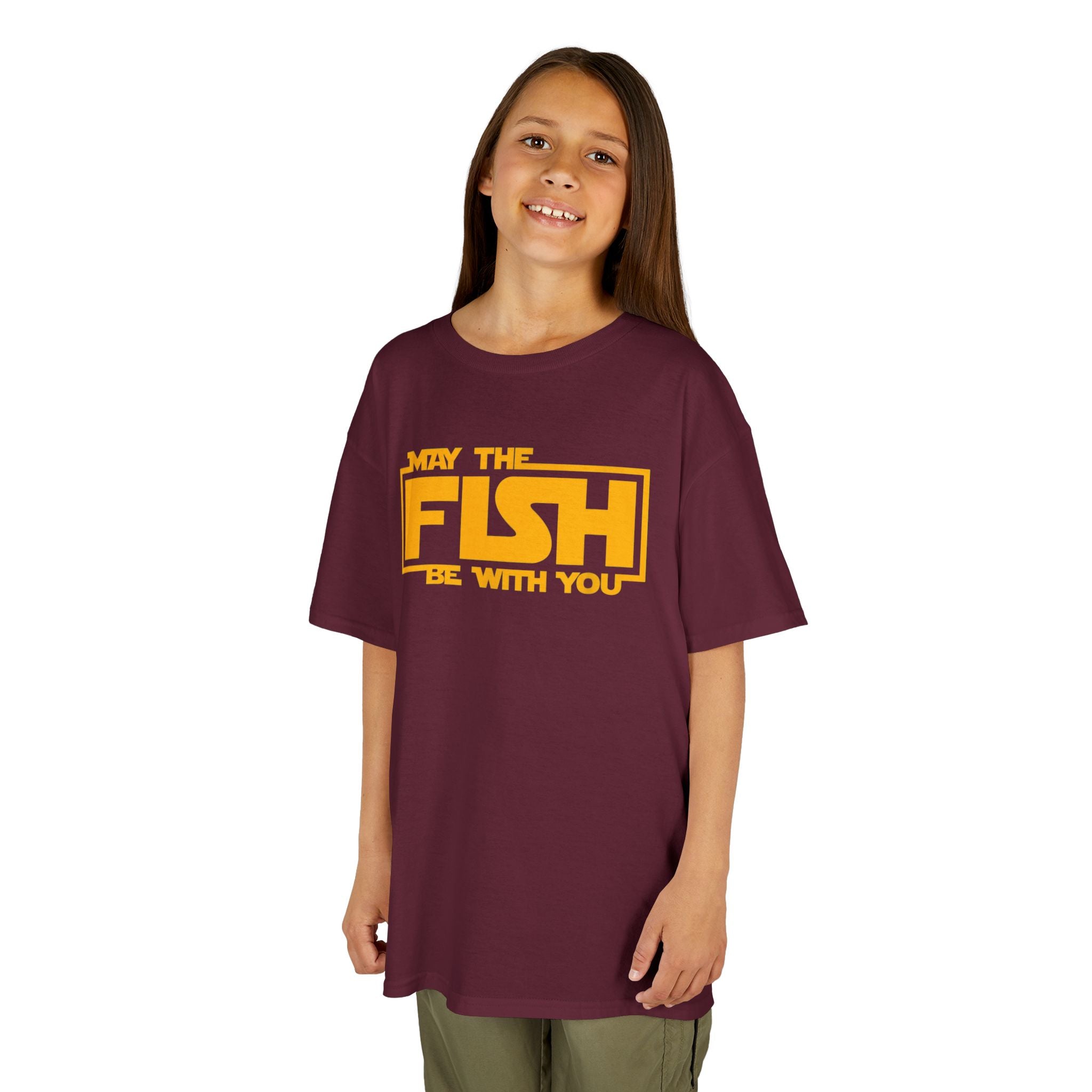 May The Fish Be With You Youth T-shirt
