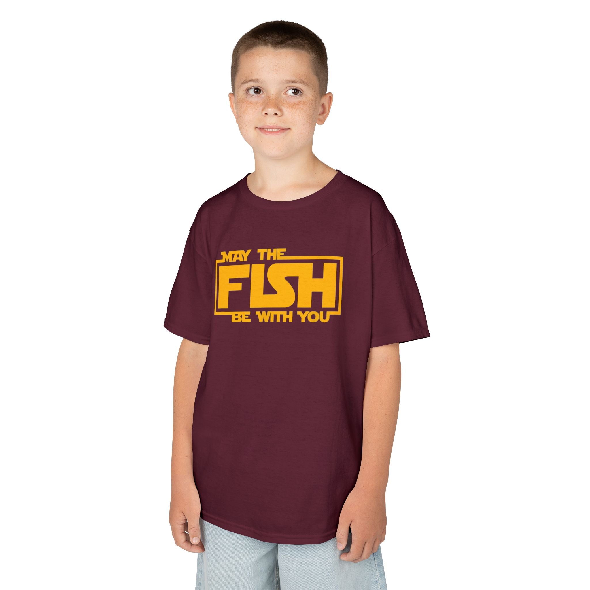 May The Fish Be With You Youth T-shirt