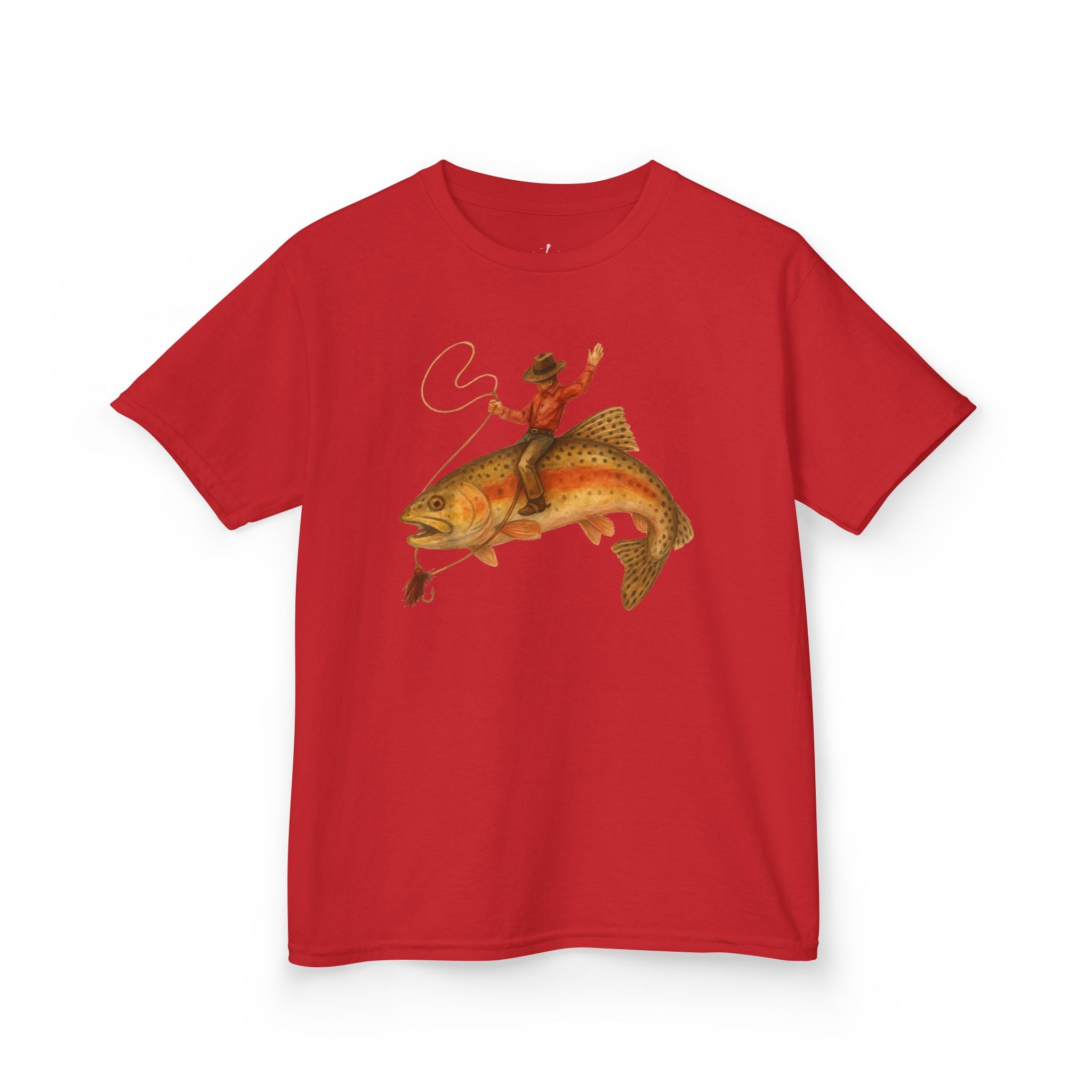 Cowboy Fishing Youth T-shirt