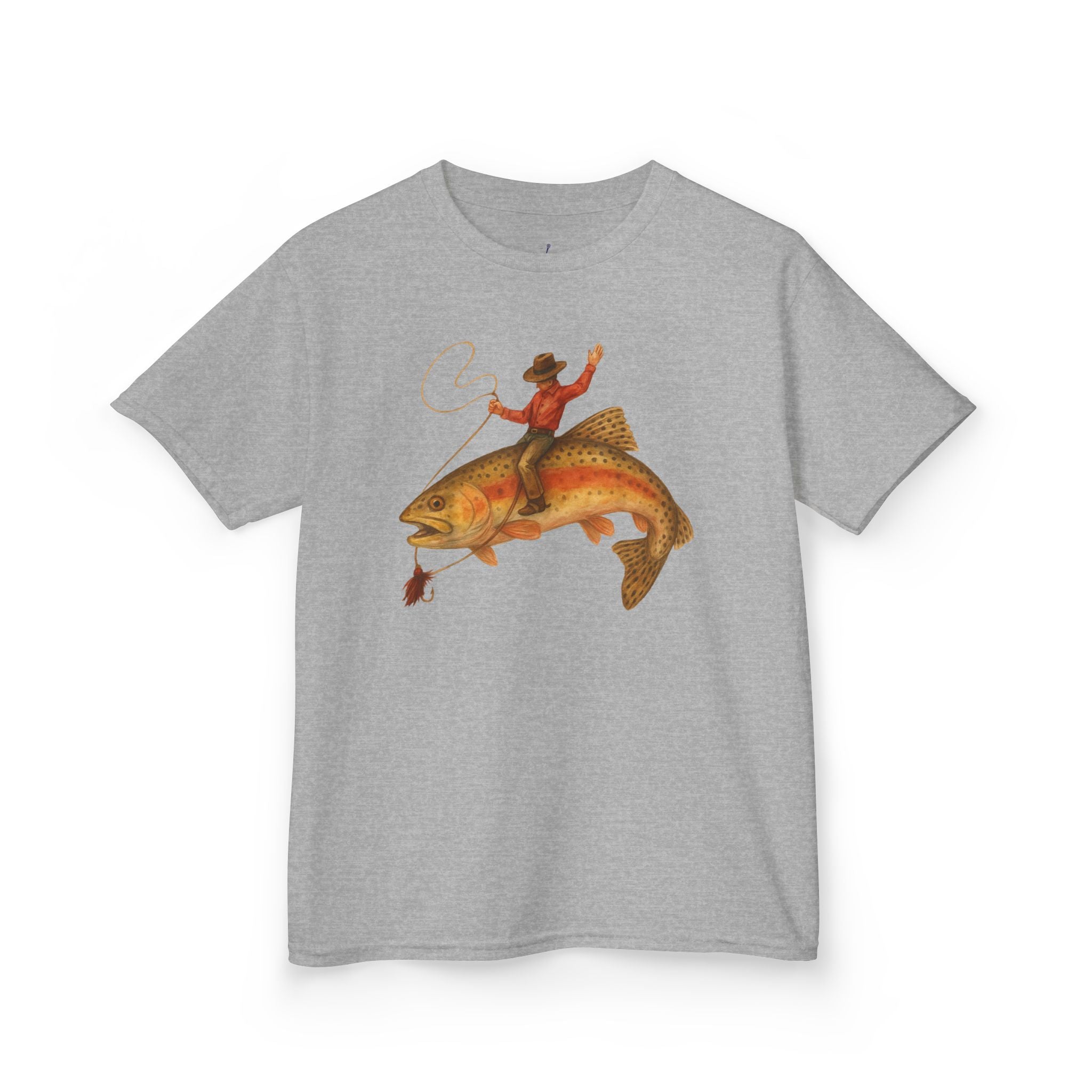 Cowboy Fishing Youth T-shirt