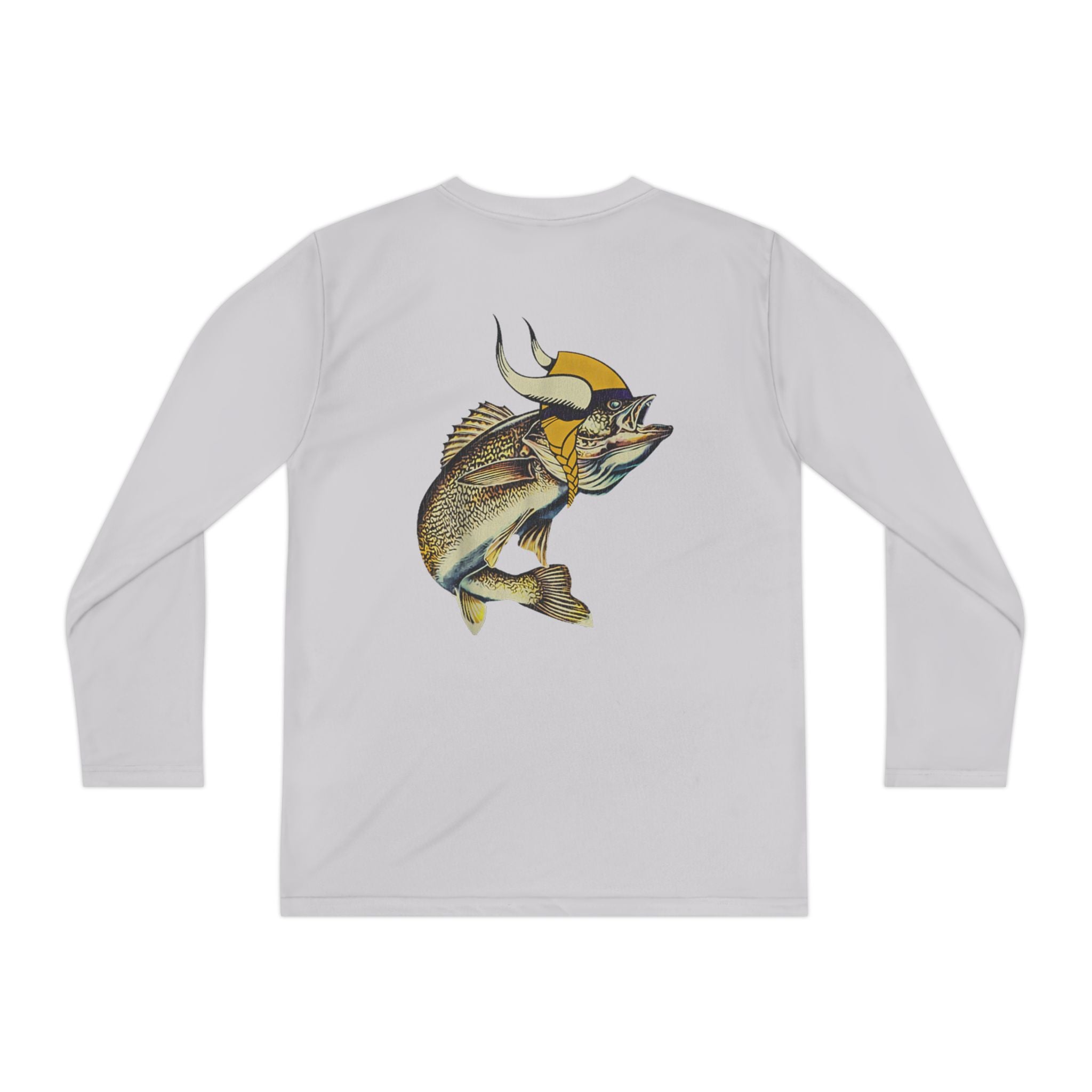 Viking Walleye Youth Performance Long Sleeve Shirt