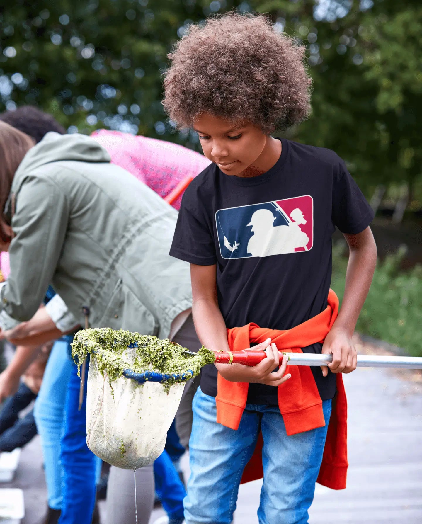 Youth fishing clothes, comfortable t-shirts, hoodies and long sleeves for kids