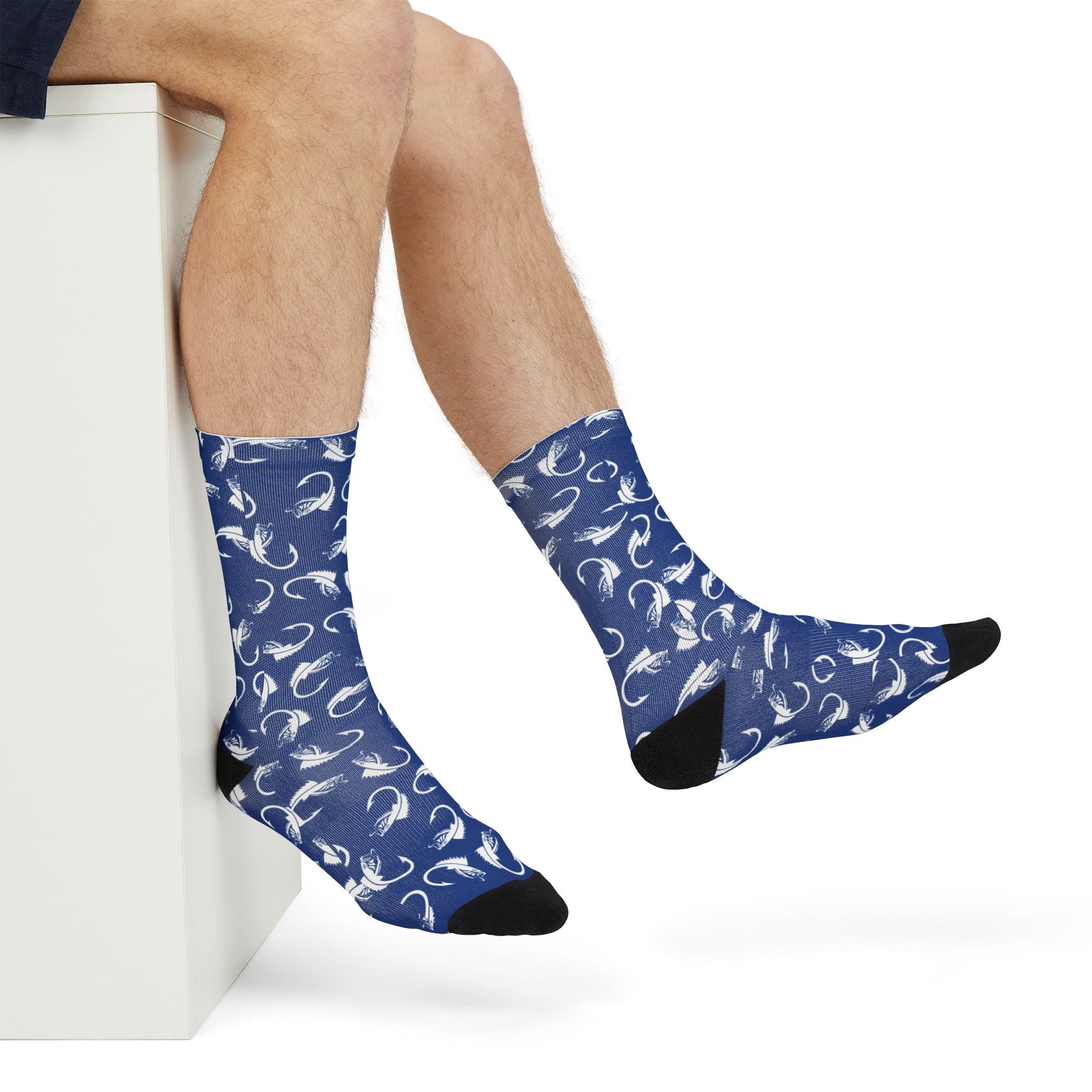 Hook Fish Crew Socks