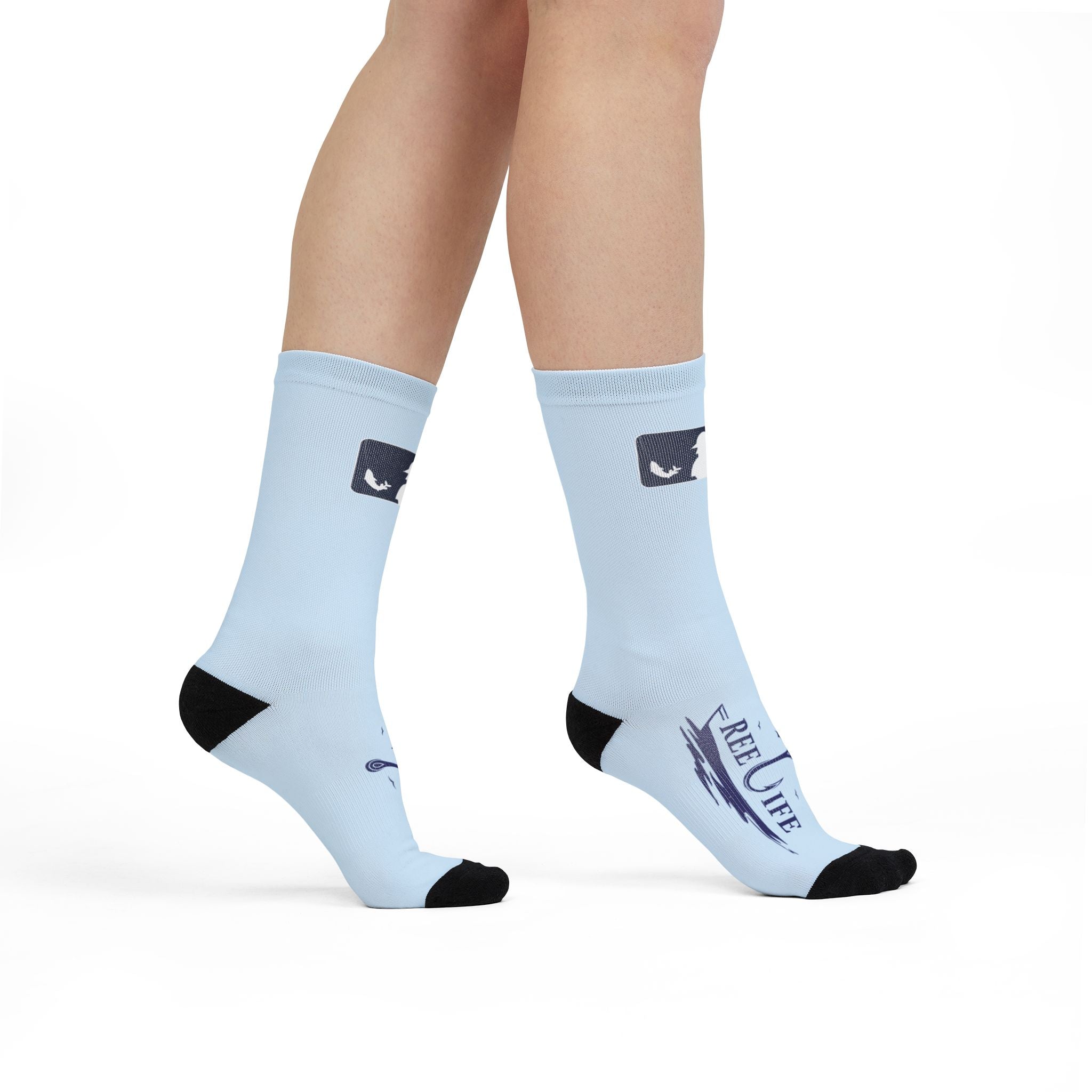 Baseball Fishing Crew Socks