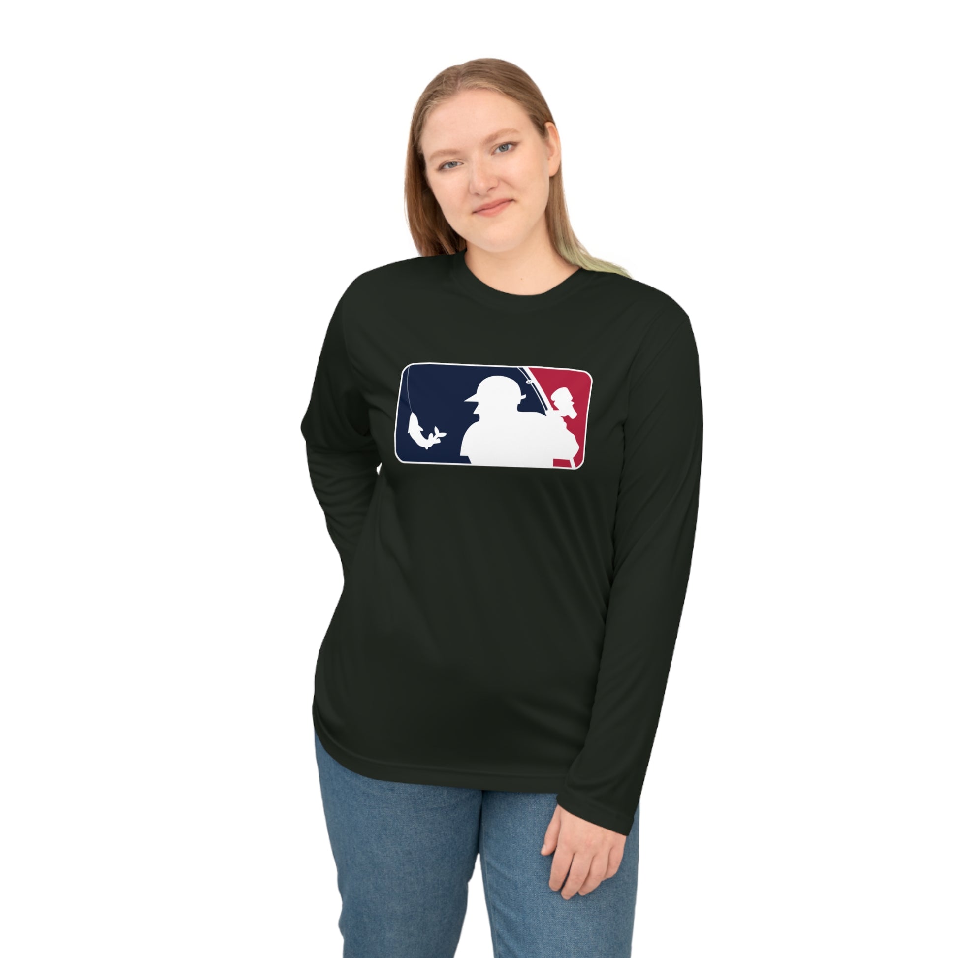Baseball Fishing Performance Long Sleeve Shirt