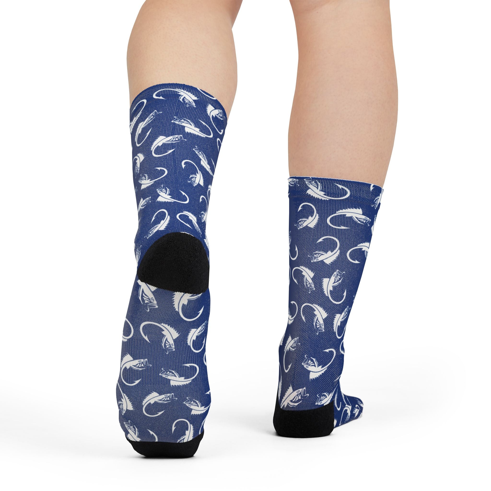 Hook Fish Crew Socks