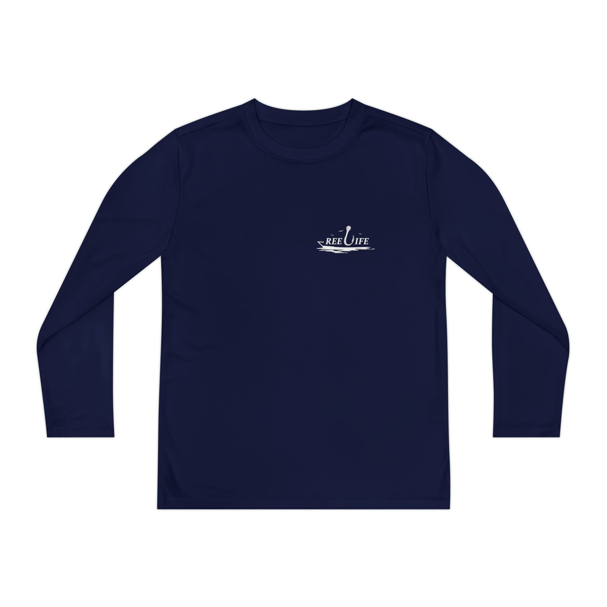 Bigfoot Fishing Youth Performance Long Sleeve Shirt