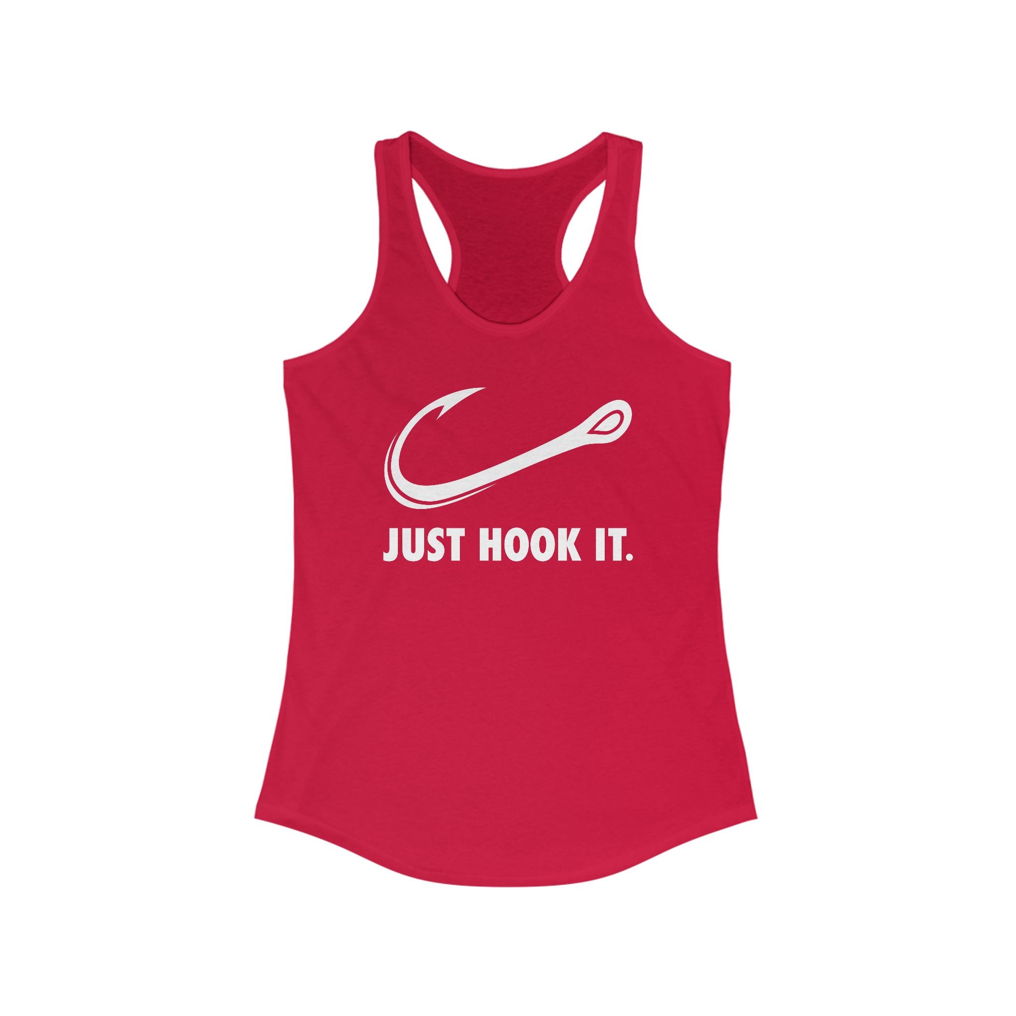 Just Hook It Women's Racerback Tank
