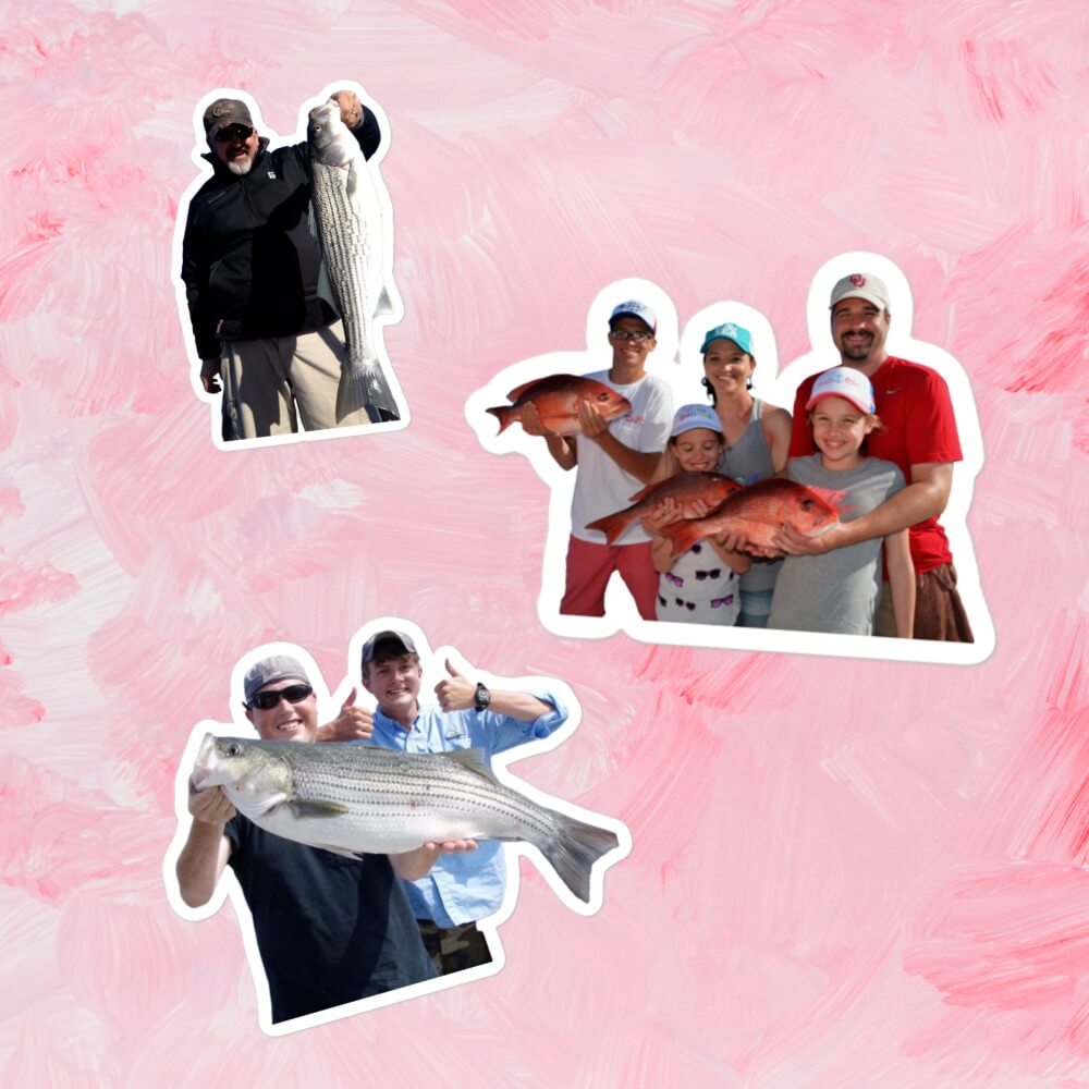 Custom Fishing Sticker