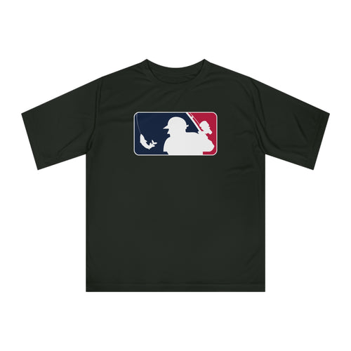 Black baseball fishing Performance T-shirt - Best gift for baseball and fishing fans