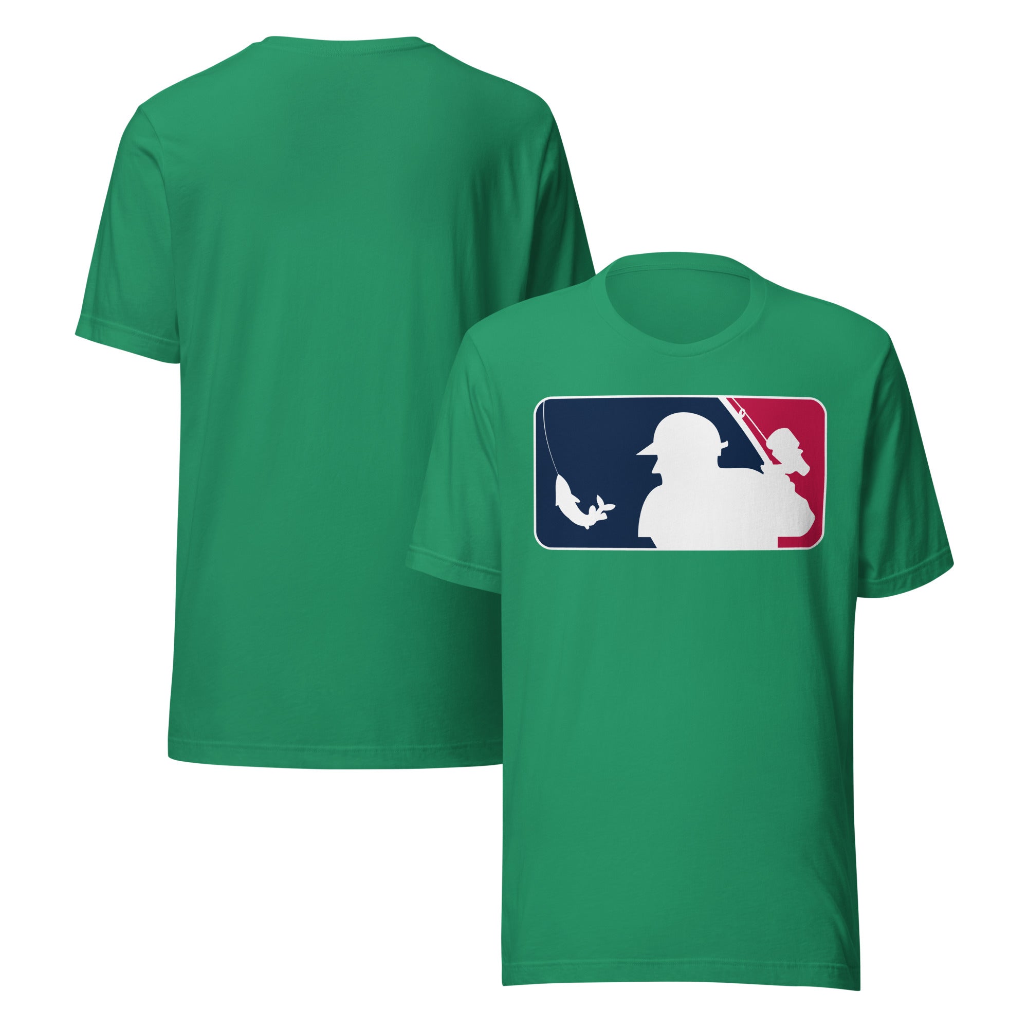 Kelly Green Baseball Fishing Shirt – Classic MLB fishing shirt for men and women.