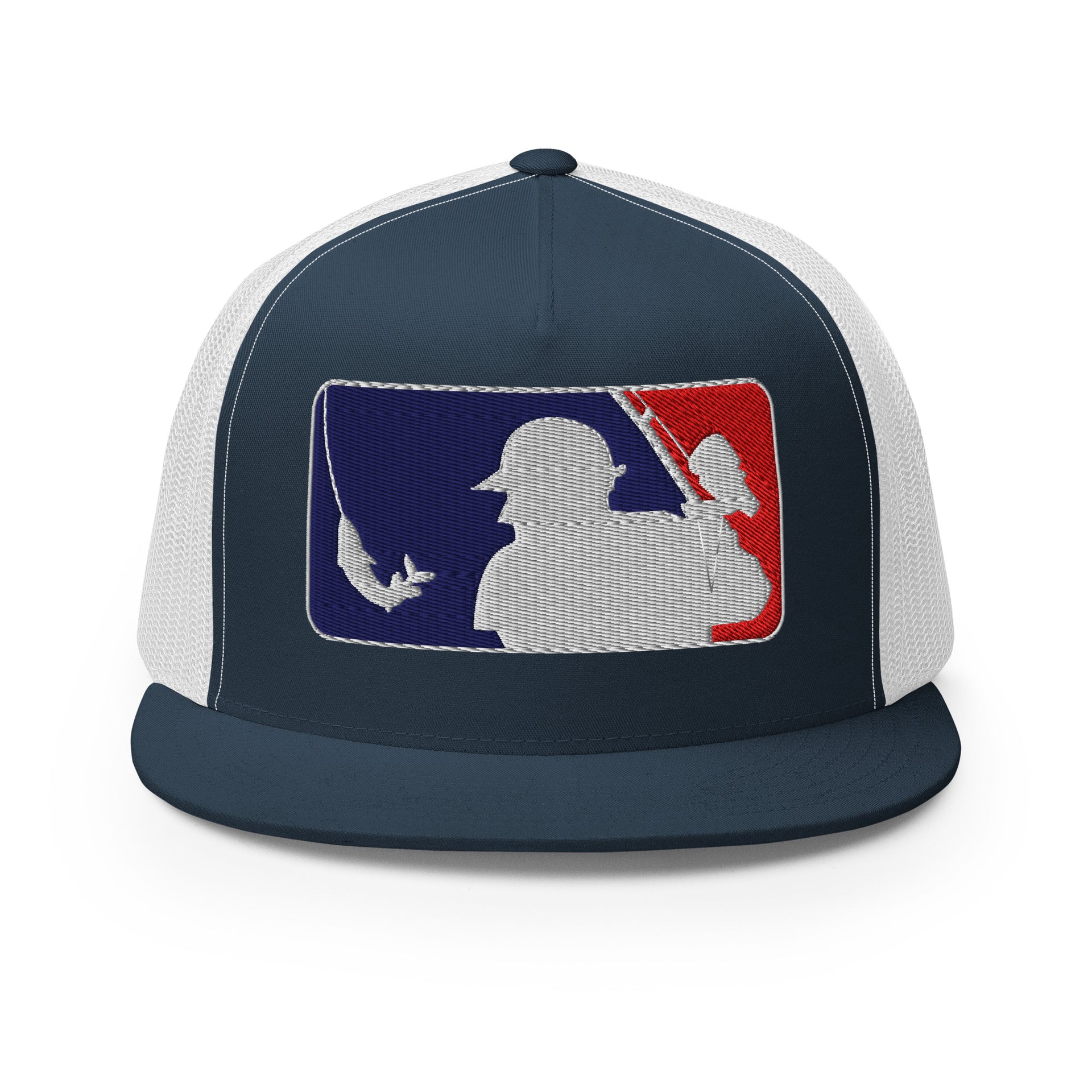 Baseball Fishing Trucker Hat