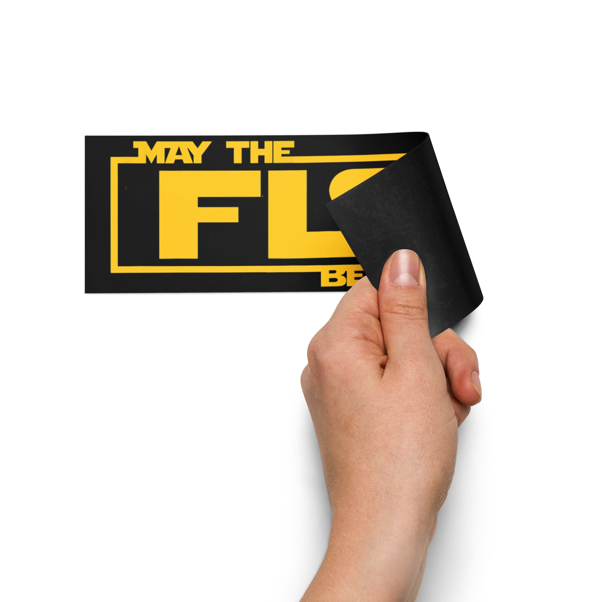 May The Fish Be With You Car Magnet