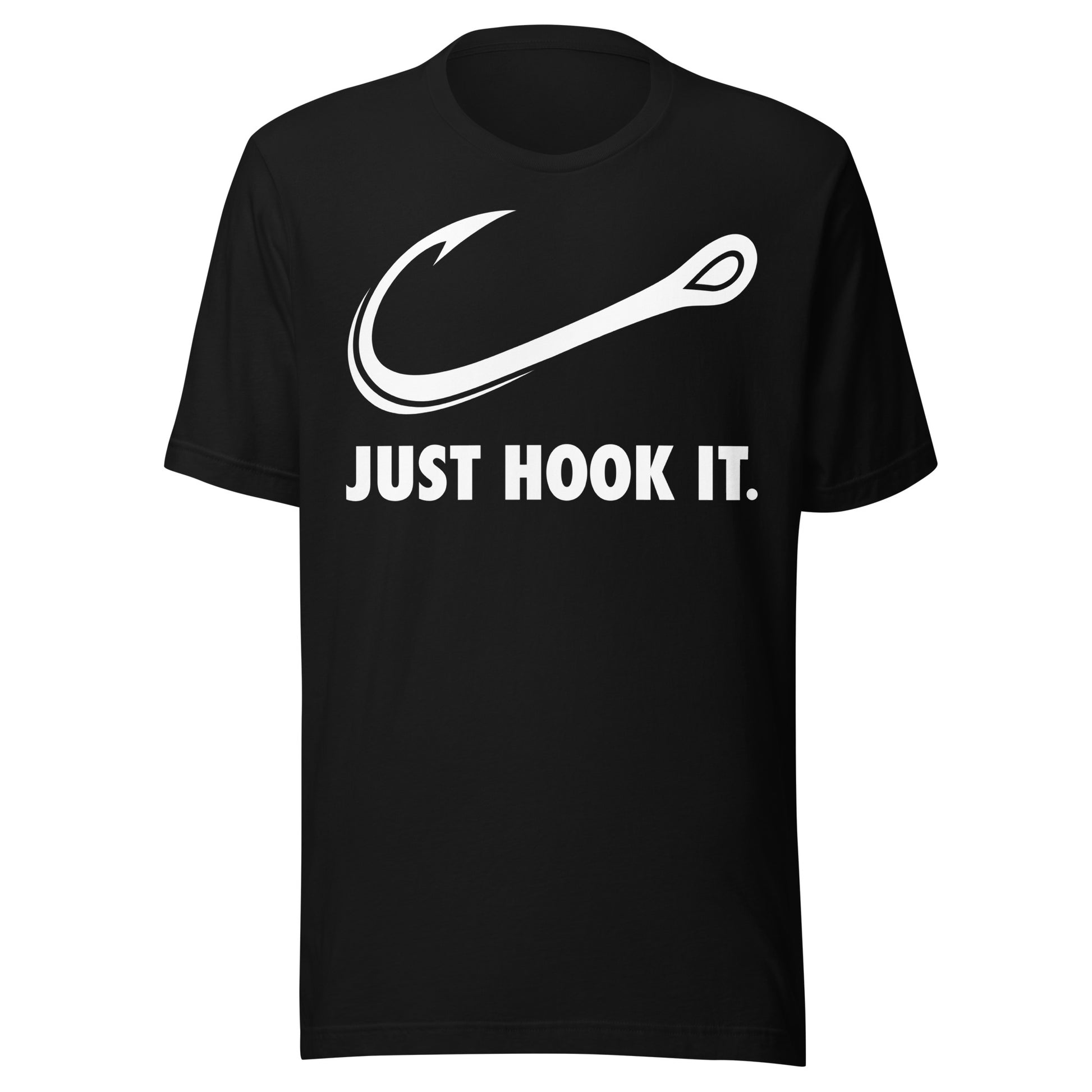 Just Hook It T-Shirt – Funny Bass Fishing Shirt for Fishermen and Anglers Who Love Fishing